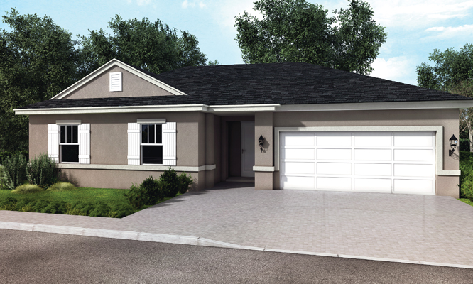 Harmony Crest Model<br>Elevation A