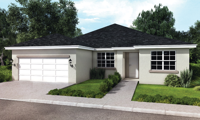 Majestic Oaks Model<br>Elevation A