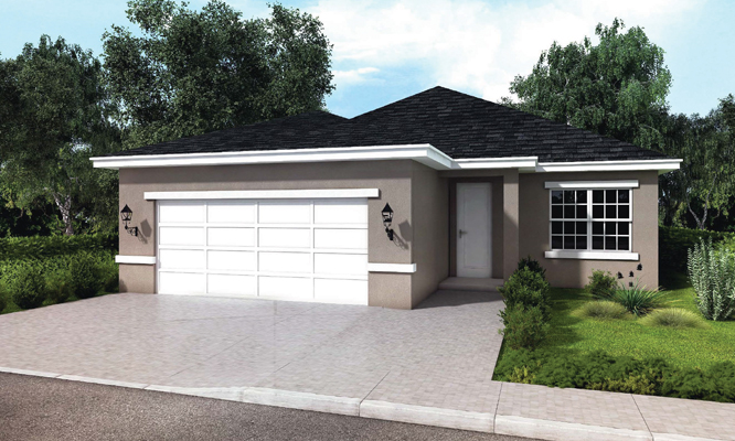Serene Haven Model<br>Elevation A