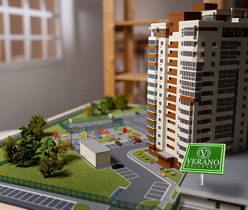 Verano Builders Building Maquette